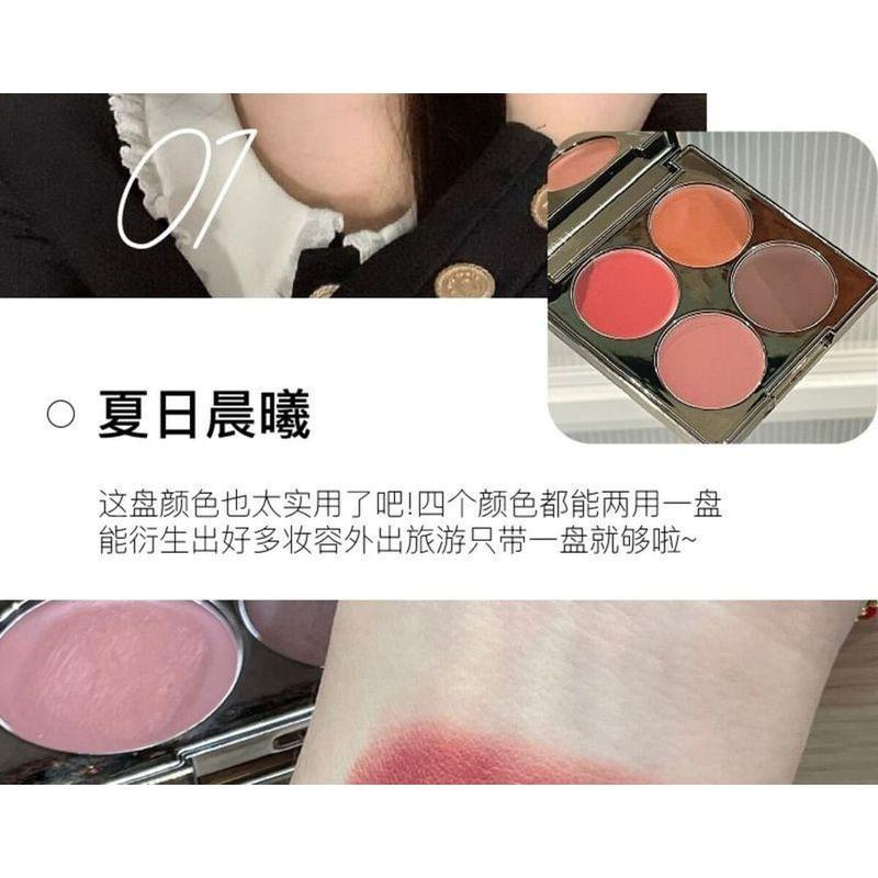 HERORANGE - 4 Colors Soft Cheek Blusher - 01# Summer Morning