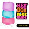 Cute Glitter Jellyfish Decompression Toy Soft Jelly Squeeze Squishy Toy Anti-Stress Fidget Sensory Toy Stress Relief Vent Toy