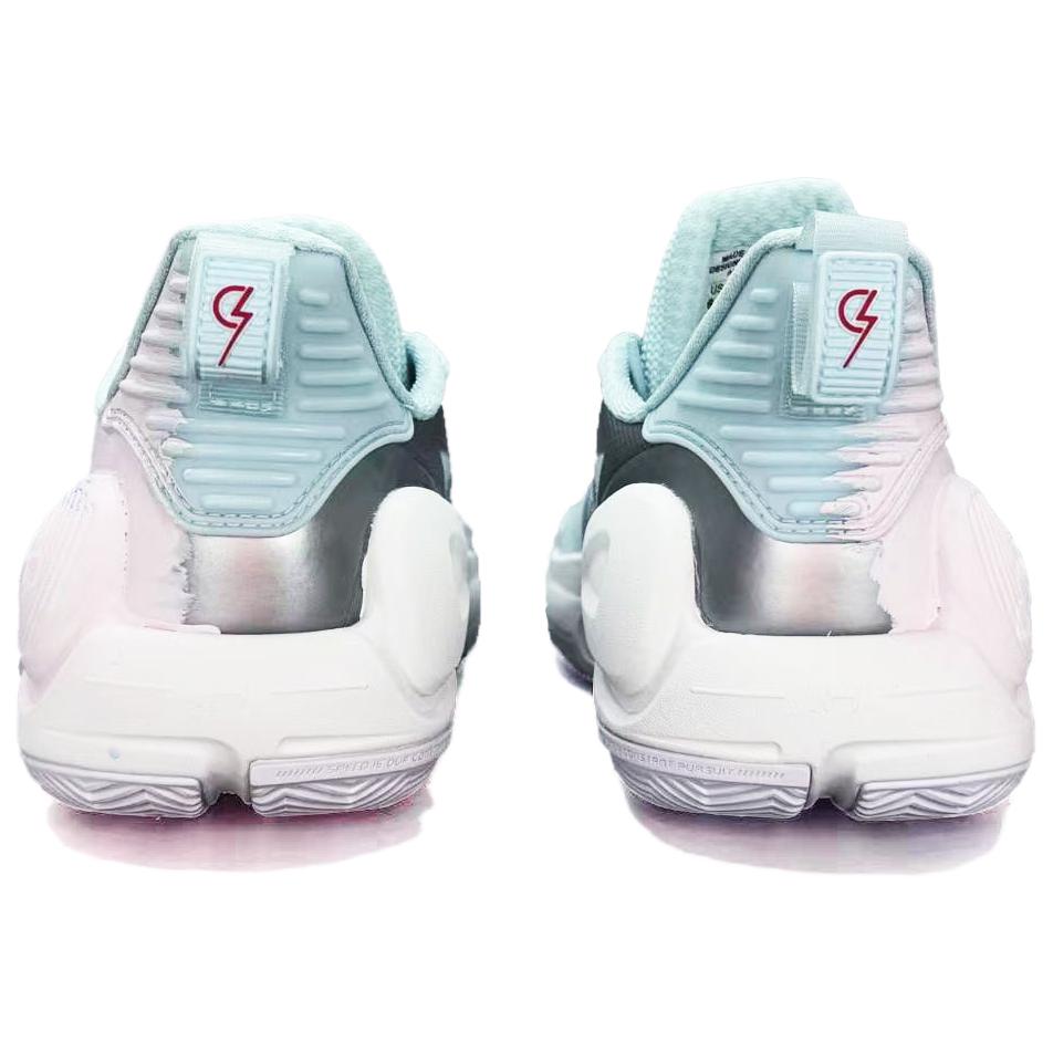 Li Ning Speed 9 Pink Memories Fabric Cushioning Slip Resistant Abrasion Resistant Low top Basketball Shoes Unisex ABPT001-6()