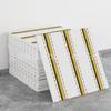 Self-Adhesive Pink Marble Wallpaper: Waterproof, Heat-Resistant Wall Sticker with Aluminum Plastic Panel