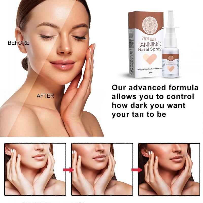 1-3x Ρινικό Σπρέι Μαυρίσματος, Σπρέι Μαυρίσματος Χωρίς Ήλιο, Στεγνό Σπρέι Βαθύ Μαύρισμα