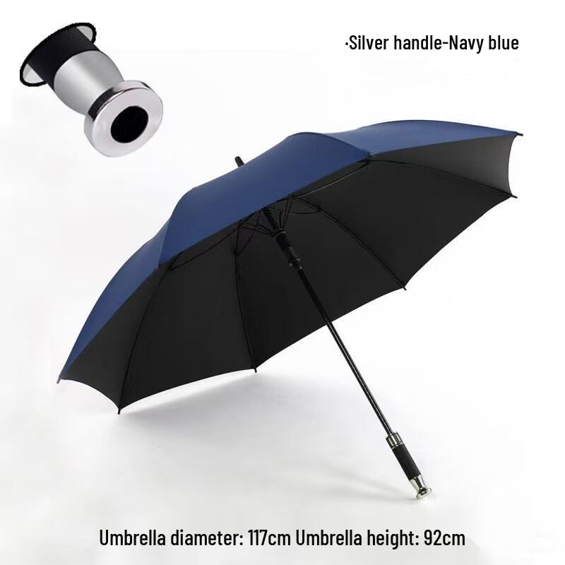 Jiepin Large Long Handle UV Protection Umbrella