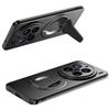 For vivo X200 Pro 5G Case Compatible with MagSafe Hidden Kickstand Skin-Feel Matte PC TPU Phone Back Cover