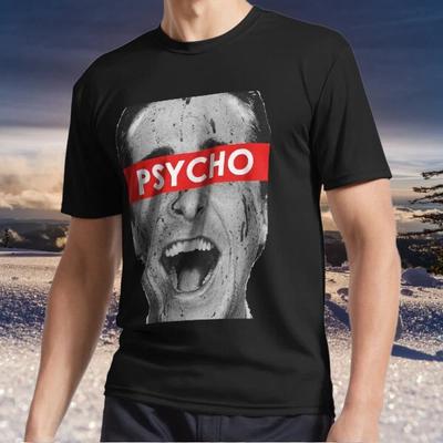 New Item American Psycho Active Logo TEE T-Shirt Funny Size S To 5XL