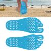 1 Pair Adhesive Anti slip Waterproof Heat Resistant Sticker Feet Pad for Outdoor Beach Summer