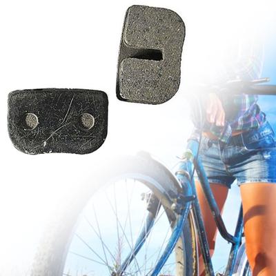 1 Pair Bicycle Brake Pad Compact No Noise Semi-metal Detachable Brake Disc Pad