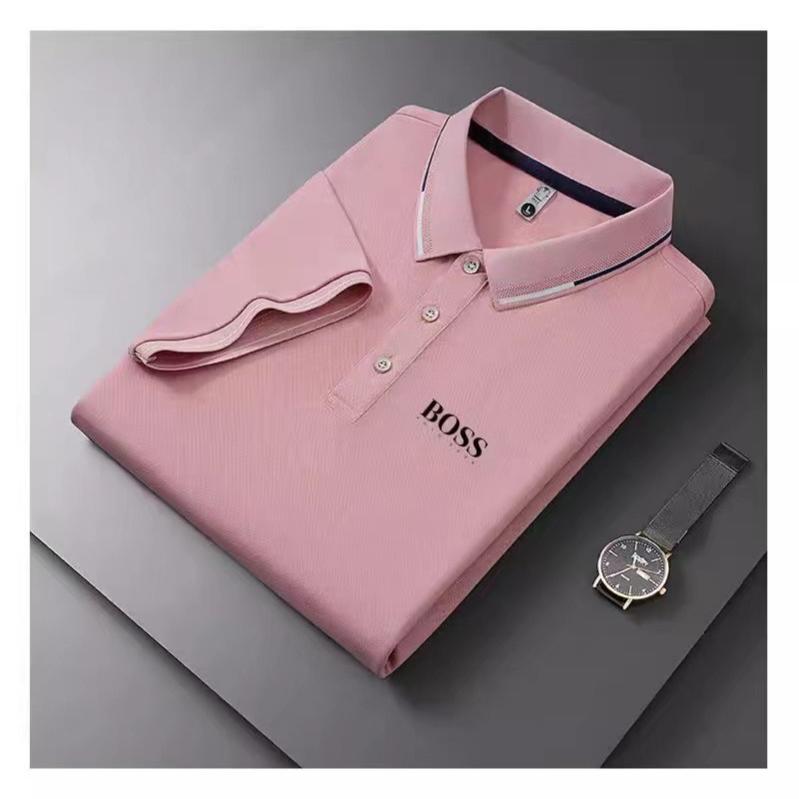 STORN New Men's Business Casual Short Sleeved Polo Shirt