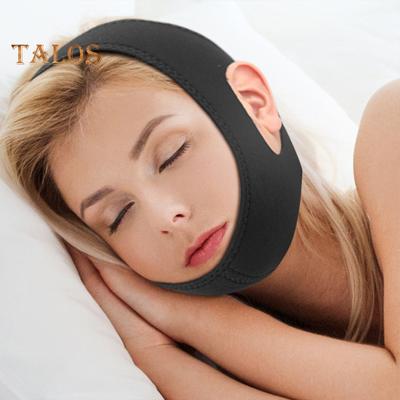 Anti Snore Chin Strap Adjustable Breathable Keeping Mouth Closed Universal Men Women Sleep Aid Anti-Snoring Jaw Strap Breathing Corrector Device