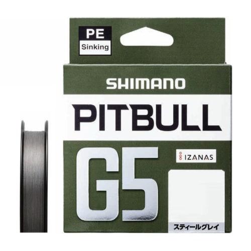 

SHIMANO Pitbull G5 100m LD-M41U стальной серый Нет. 0.8