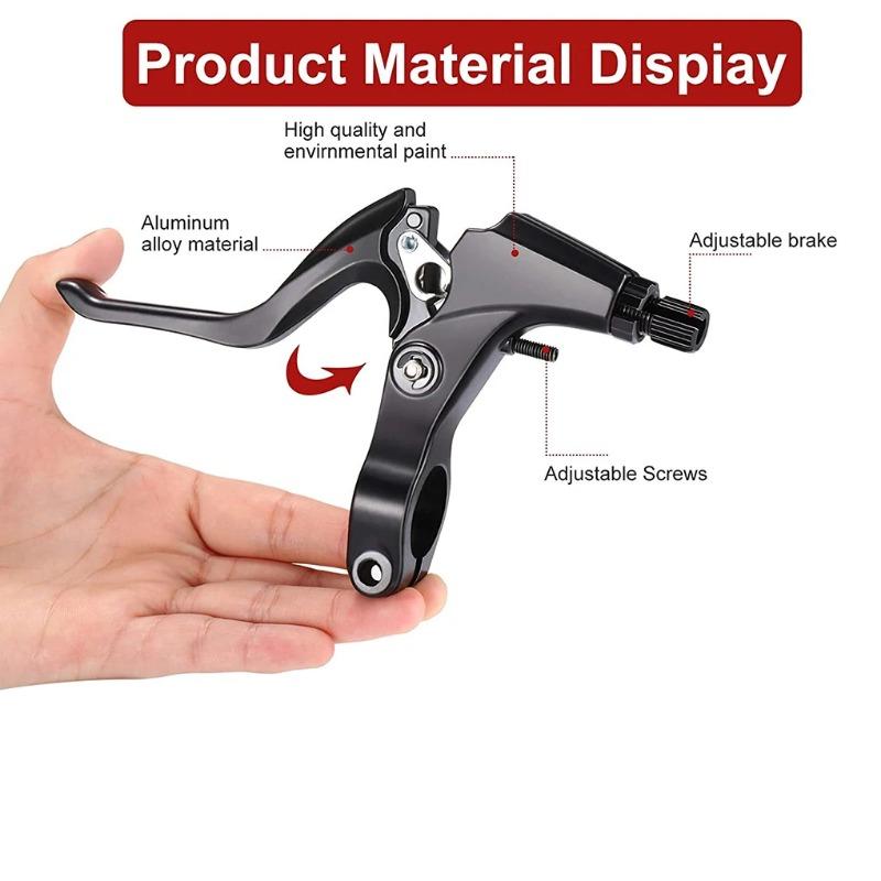 Zestaw hamulców V do roweru MTB Zestaw zacisków AL Rower górski BMX Cruiser Hamulec liniowy Z klockami i dźwigniami Czarny