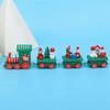 Cute Christmas   Rail Car Compartment Toy Christmas Decoration Ornament Children Gift Red