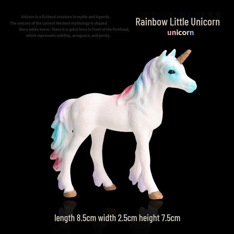 European Mythology Pegasus & Unicorn Model Toy Ornament