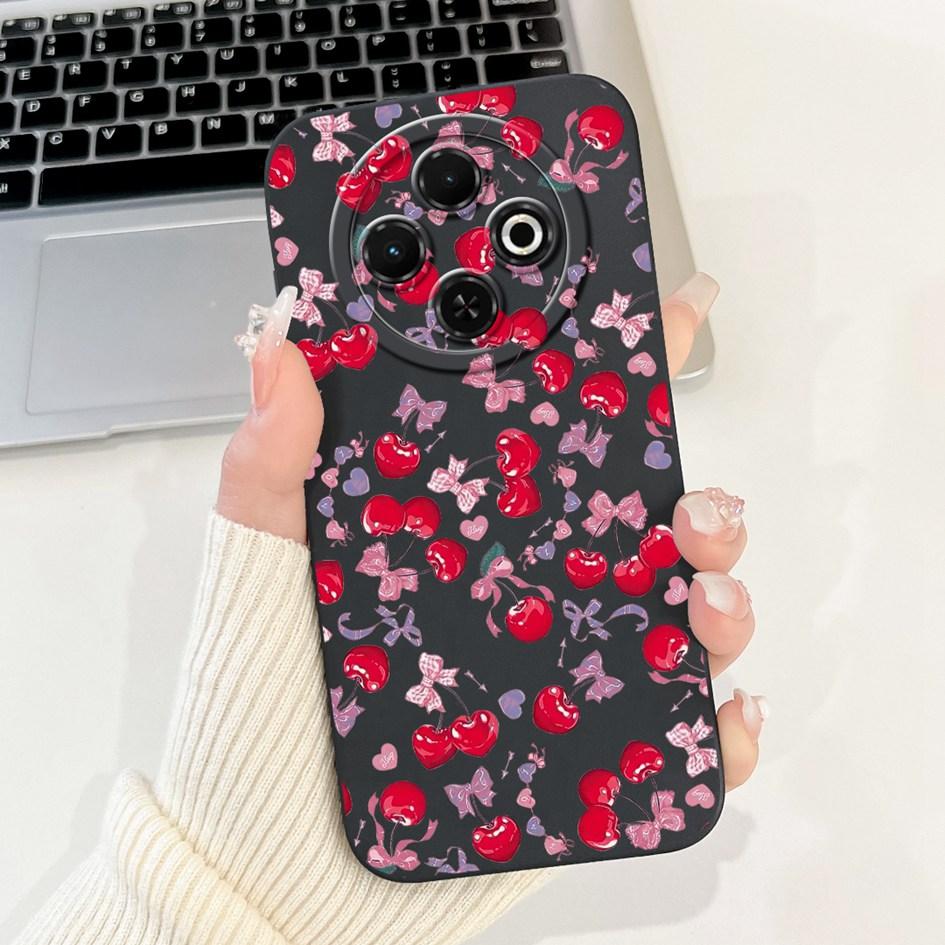 For Tecno Spark 30C 4G Case Popular Daisy Flower Soft Silicone Matte Cover For Tecno Spark30C 4G kl5 kl5n Full Protection Bumper
