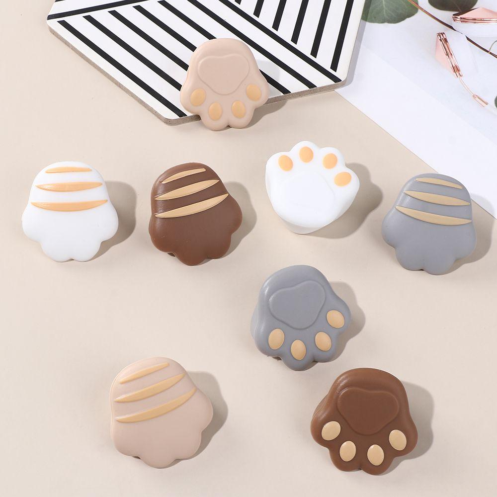 1PC Soft Silicone Cat Paw Table Desk Corner Guard Edge Anti Collision Strip Table Protection Baby Kids Security Furniture Pads