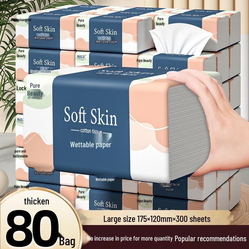 Affordable Household Tissue Variety Pack: Tissues, Napkins, Toilet Paper, Hand Towels, Facial Tissues