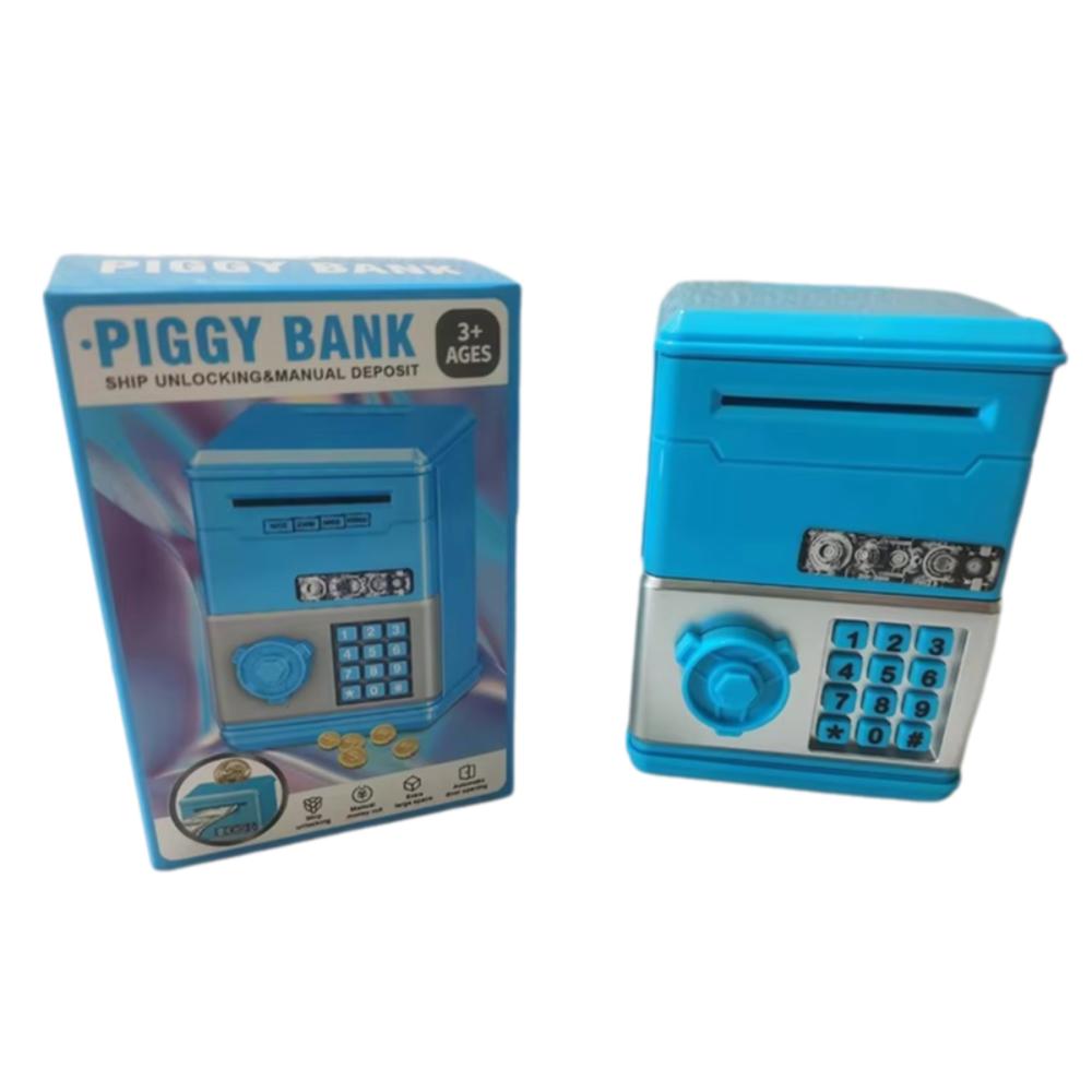 ATM Cash Saving Money Box Password Money Saving Bank New Children's Piggy Bank  Boys Girls