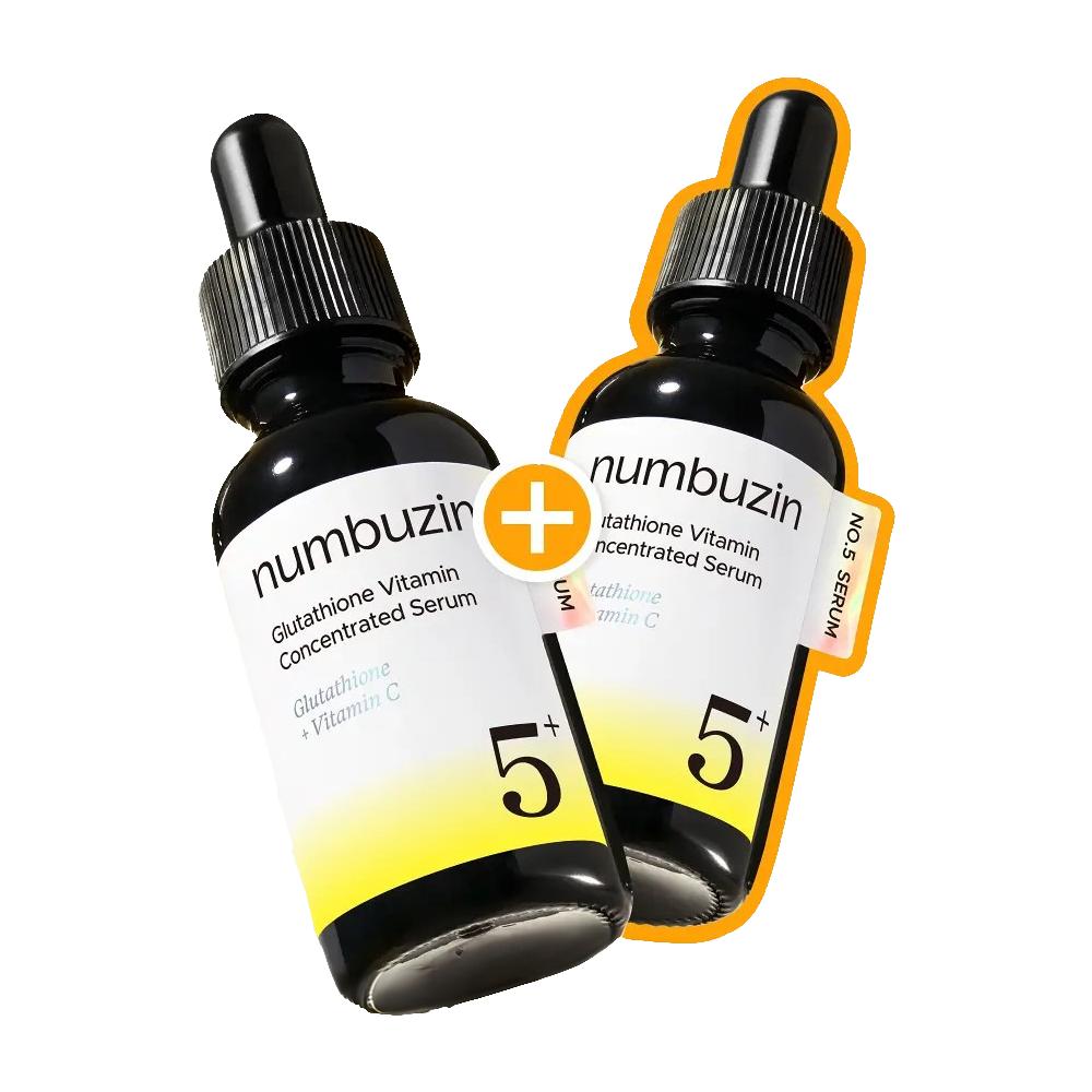 NUMBUZIN No.5 Glutathione C Dark Spot Ampoule Brightening Care 30ml x2 Duo Set
