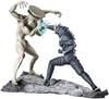 Kaiyodo Anime "Kaiju No. 8" Kaiju No. 8 vs. Kaiju No. 9 1/18 Scale PVC Painted Complete Figure