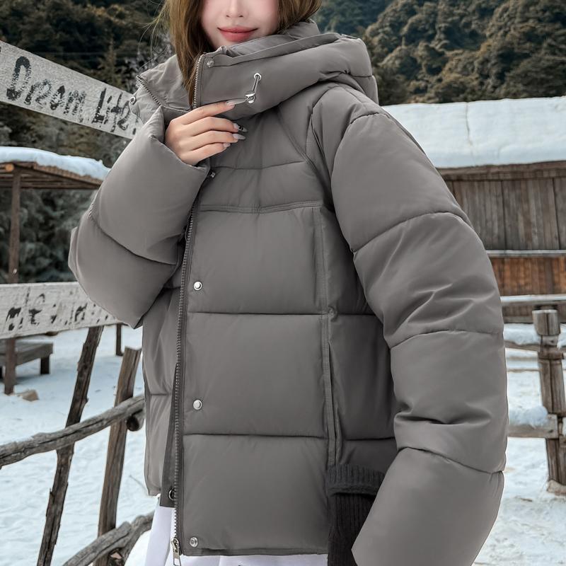 Fashion Women's Winter Coats Hooded Loose Thick Warm Parkas Women Jackets