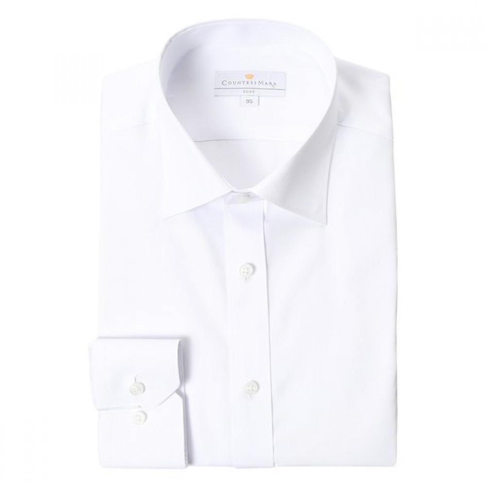 Countess Mara Slim Fit Long Sleeve Non Wrinkle Soft Stretch Semi Wide Shirt Cdh3b13007a0 095