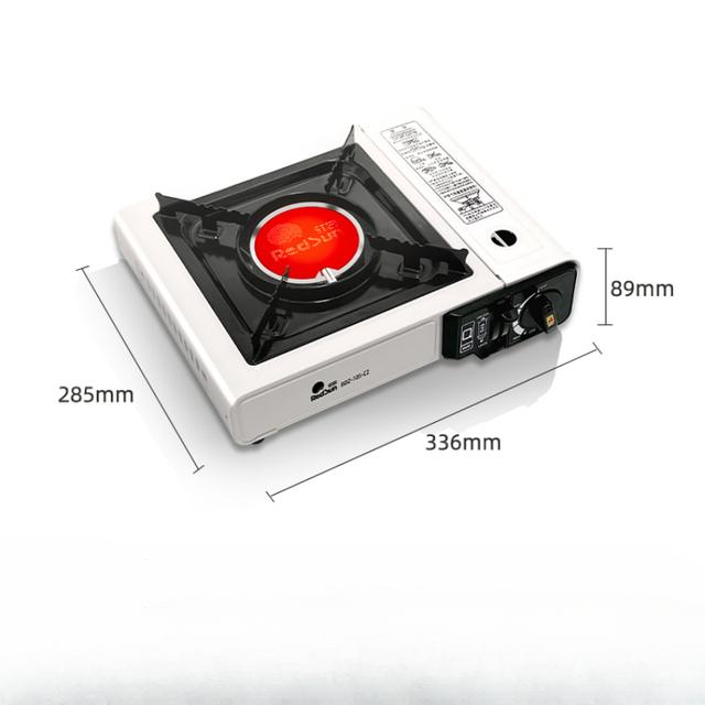 

Лидер продаж, портативная карточная плита для путешествий, пикника, кемпинга, уличная ветрозащитная мобильная газовая плита, инфракрасная огненная домашняя горшечная плита красный