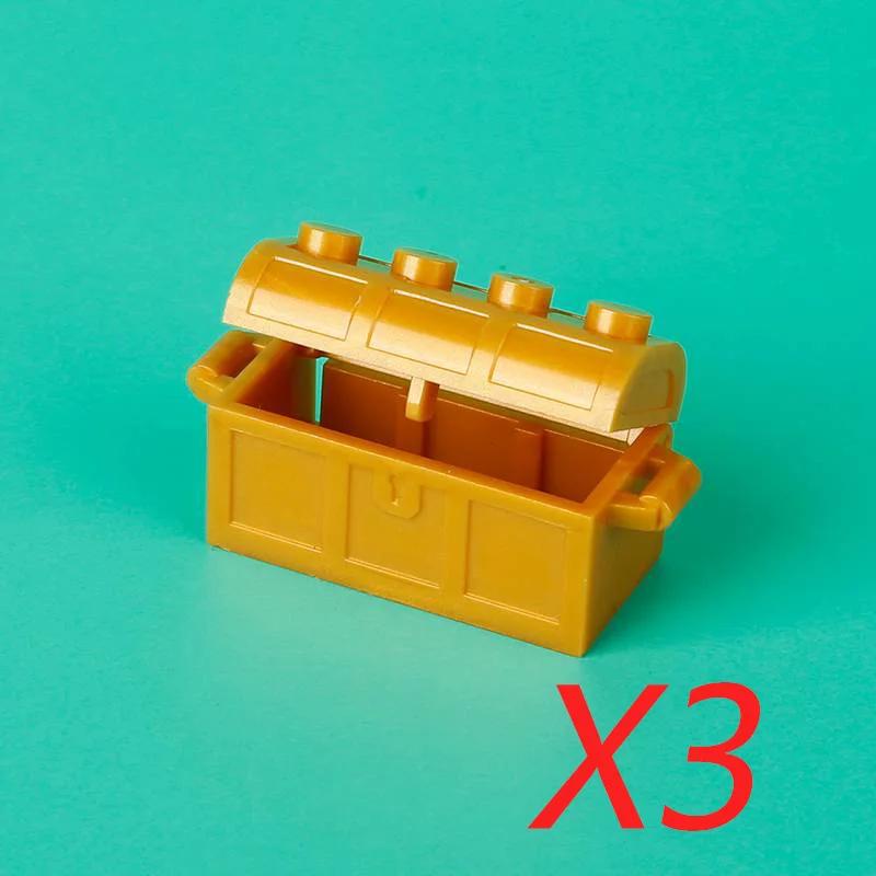 MOC Blocchi da Costruzione Accessori Minerale d'Oro Prezioso Argento Diamante Scorta Mappa del Tesoro Pirata Monete Modello Giocattolo Mini Mattoncini Bancomat Regali Giocattolo K046