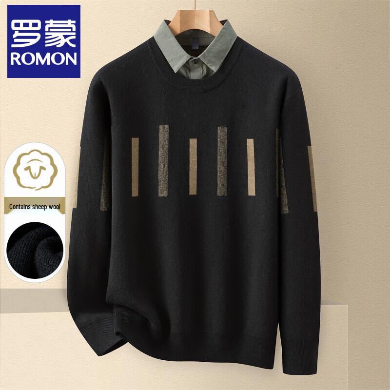 Luomeng Men's Fall/Winter Wool Blend Tops