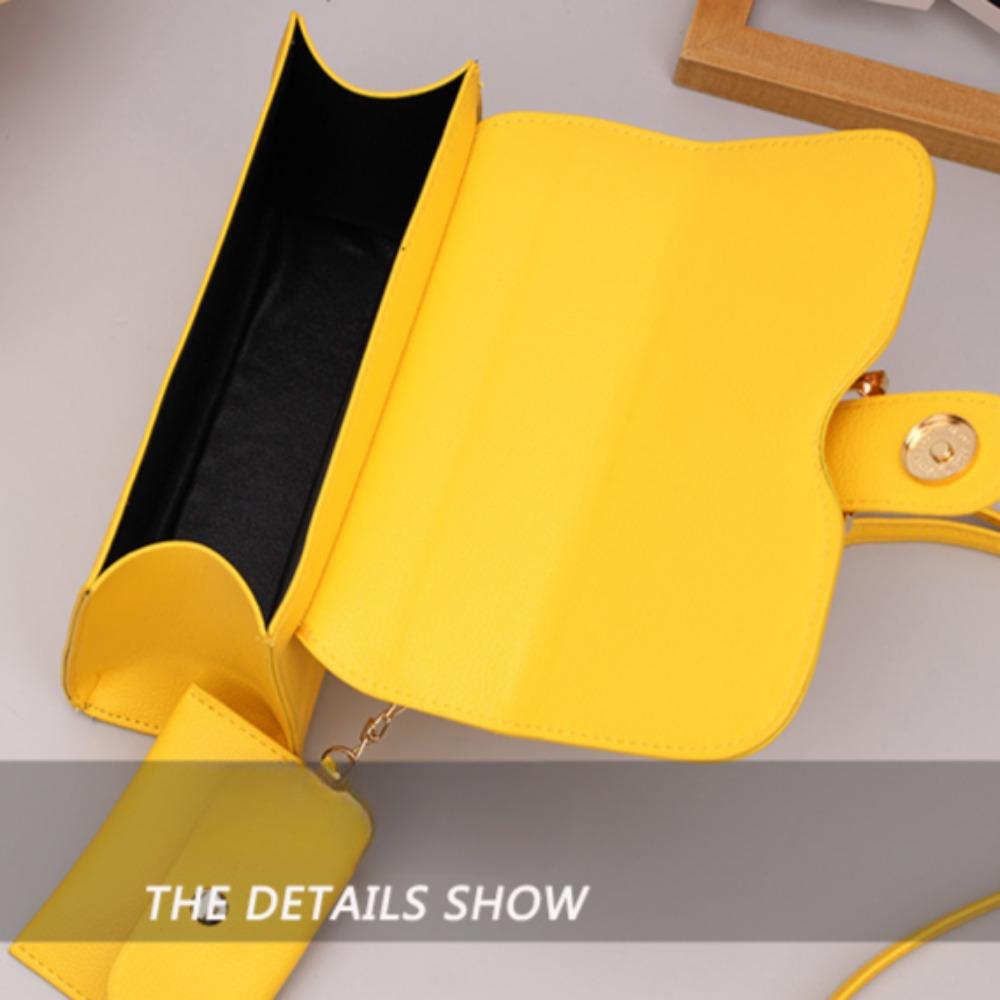 Cukierkowy kolor 2024 lato nowy model, prosty i retro, modna torba crossbody, przenośna mała kwadratowa torba na jedno ramię, torba damska