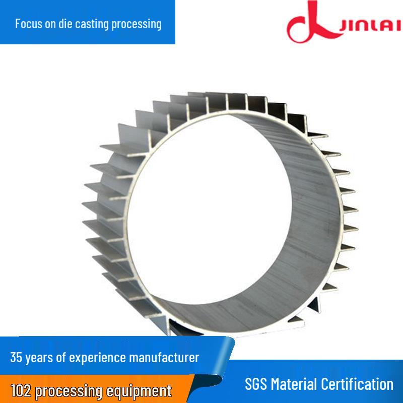 Aluminum Alloy Die Casting: Custom Profiles & Surface Treated Workpieces Oxidized