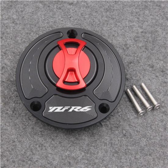 Keyless Motorcycle Fuel Gas Tank Cap Cover For Yamaha R6/R6S (all