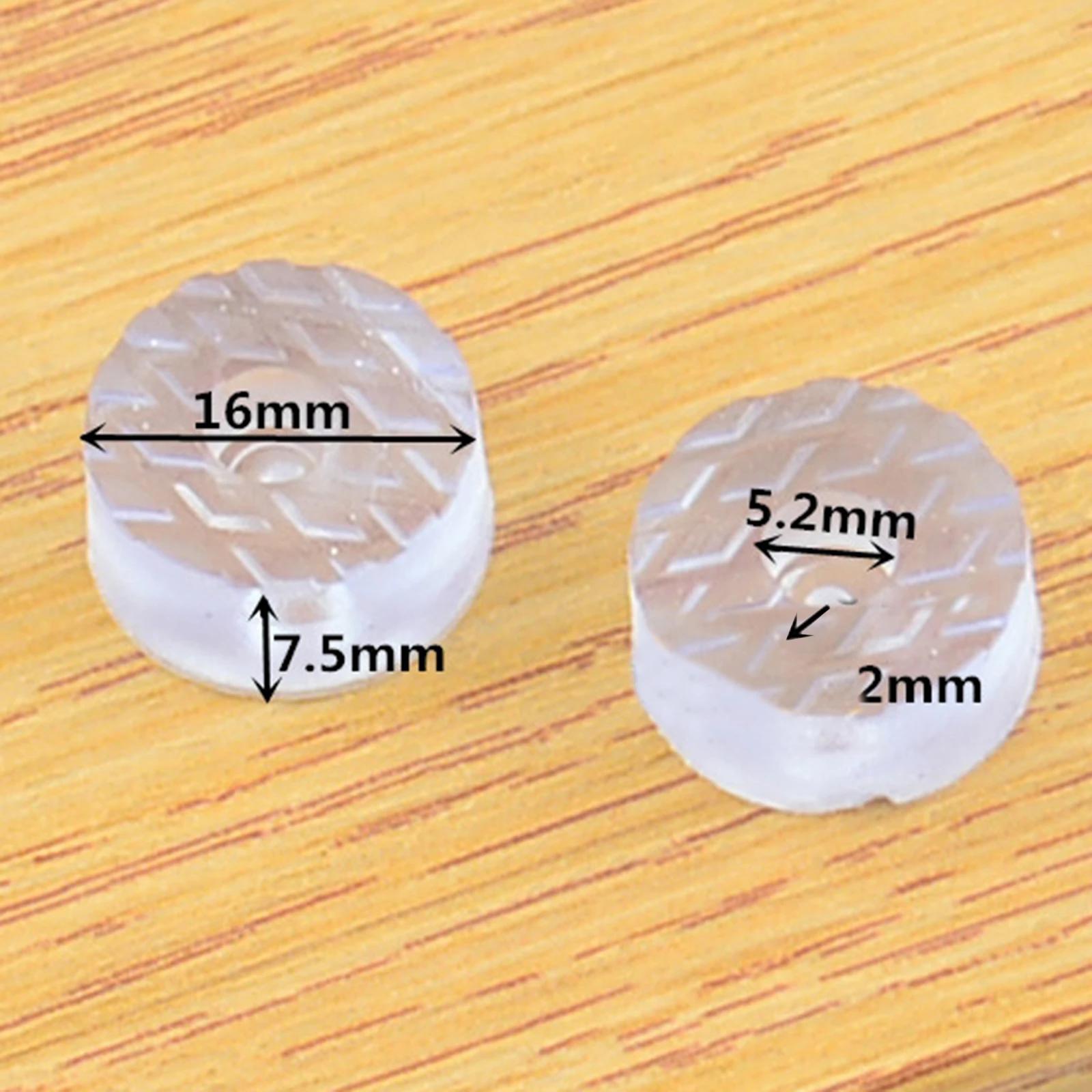

10Pcs Silicone Round Furniture Feet Pads Non Slip Foot Cover Table Desk Chair Sofa Leg Furniture Cups to Protect Hardwood Floors