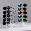 1pc Transparent Multi-layer Eyeglass Frame, Sunglasses Display Frame, Desktop Storage Frame, Minimalist Storage Frame