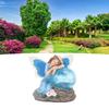 Solar Garden Fairy Statue Housewarming Ornament Unique Present Solar Garden Statue Outdoor Decor for