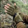 Anti-Slip Motorcycle Gloves Fingerless Gym Training Gloves Unisex MTB Cycling Gloves  Hunting