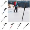 Non-slip Trekking Poles 4 Section Foldable Crutches Elderly Walking Stick  Camping