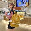 Schoolbag: Japanese New Ins Polka Dot Small Floral Sweet Girl Backpack, High Aesthetic Double Backpack for Middle and High School Students