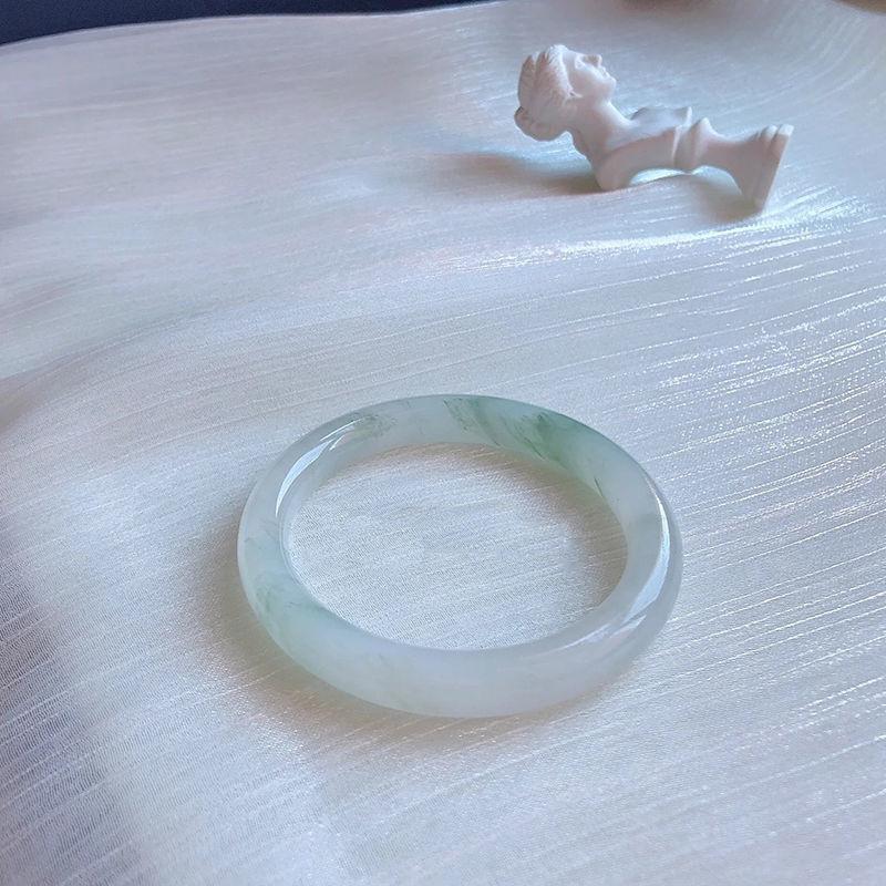 

1 шт. натуральный нефритовый браслет модный браслет с подвесками нефритовый женский подарок 54MM