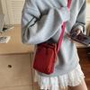 Drawstring Small Square Bag Women's Crossbody Bag Mobile Phone Bag