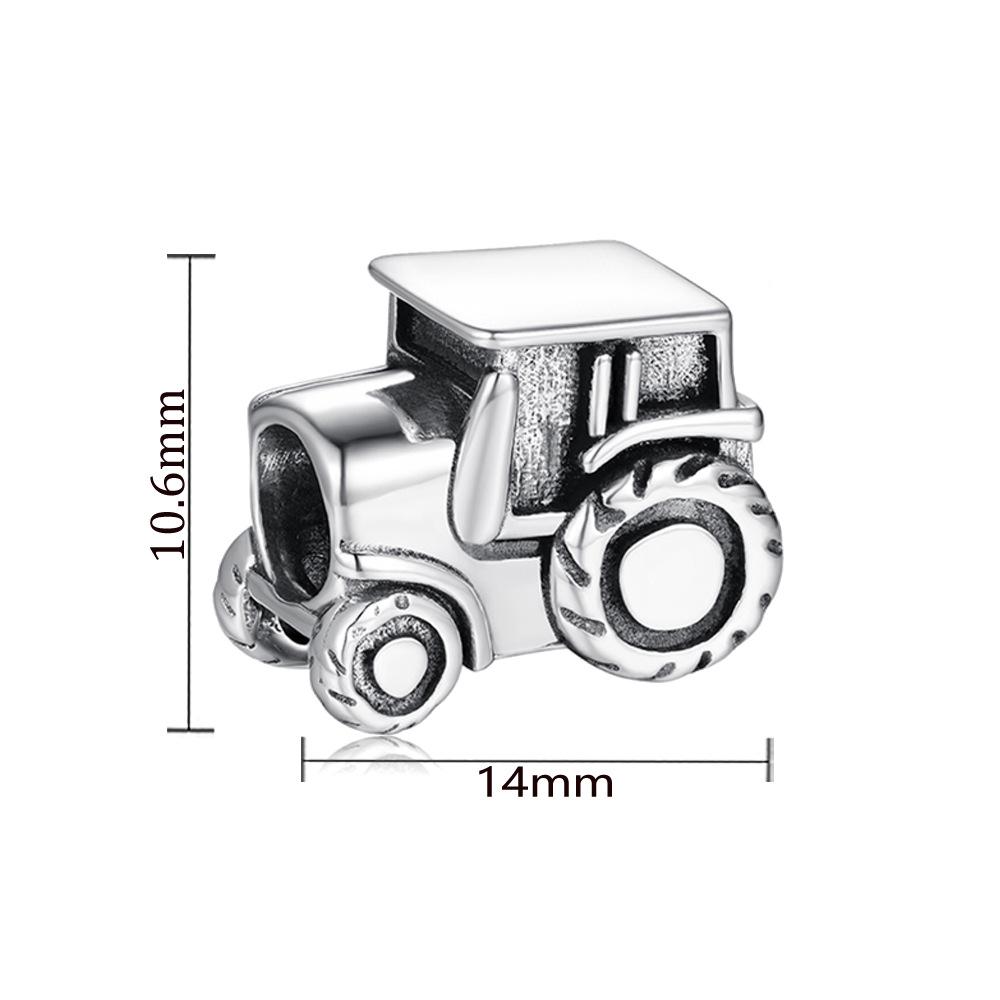 Eco-friendly S925 Copper Charms: Suitcase, Camera, Music, Earphones Beads for DIY Bracelets Eco-friendly Copper, No S925 Stamp