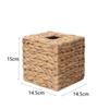 Bohemian Style Rattan Cube Tissue Box with Cover Tissue Holder  Bathroom