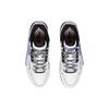 Li Ning 001 BTC SP Fabric Synthetic Leather Non-Slip Shock Absorbing Wear-Resistant Low-Top Skate Shoes Men sneakers White Blue AZGS091-1