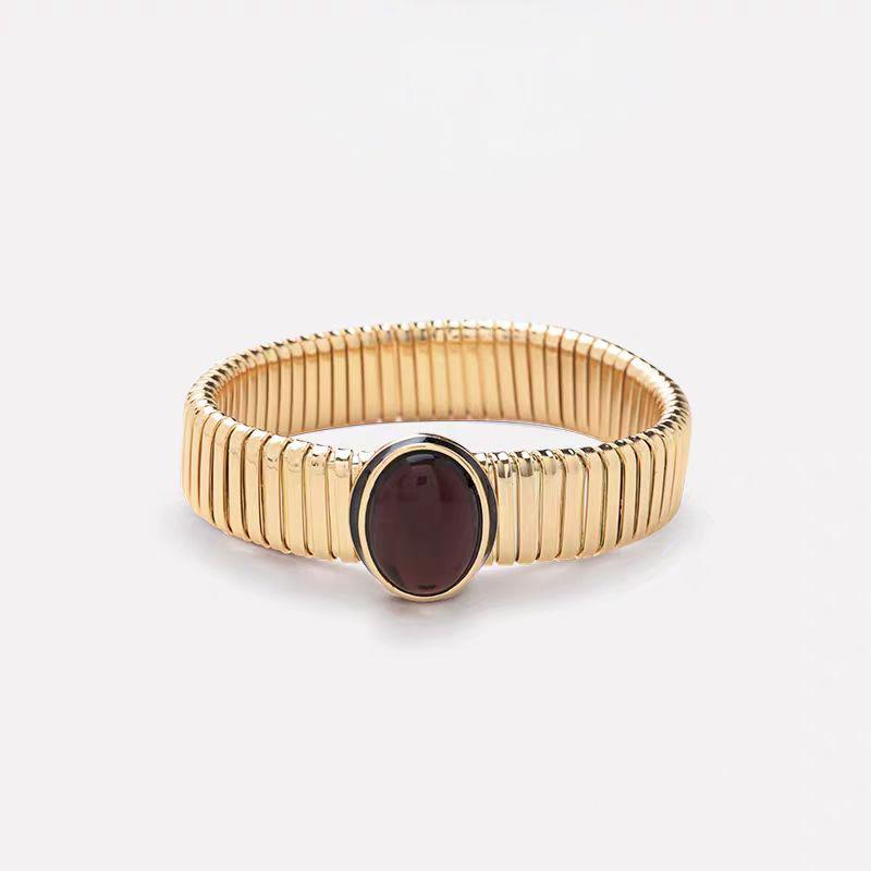 Rome Gladiator Soft Bracelet: Retro High-End Fashion, Niche Design, Versatile & Simple.