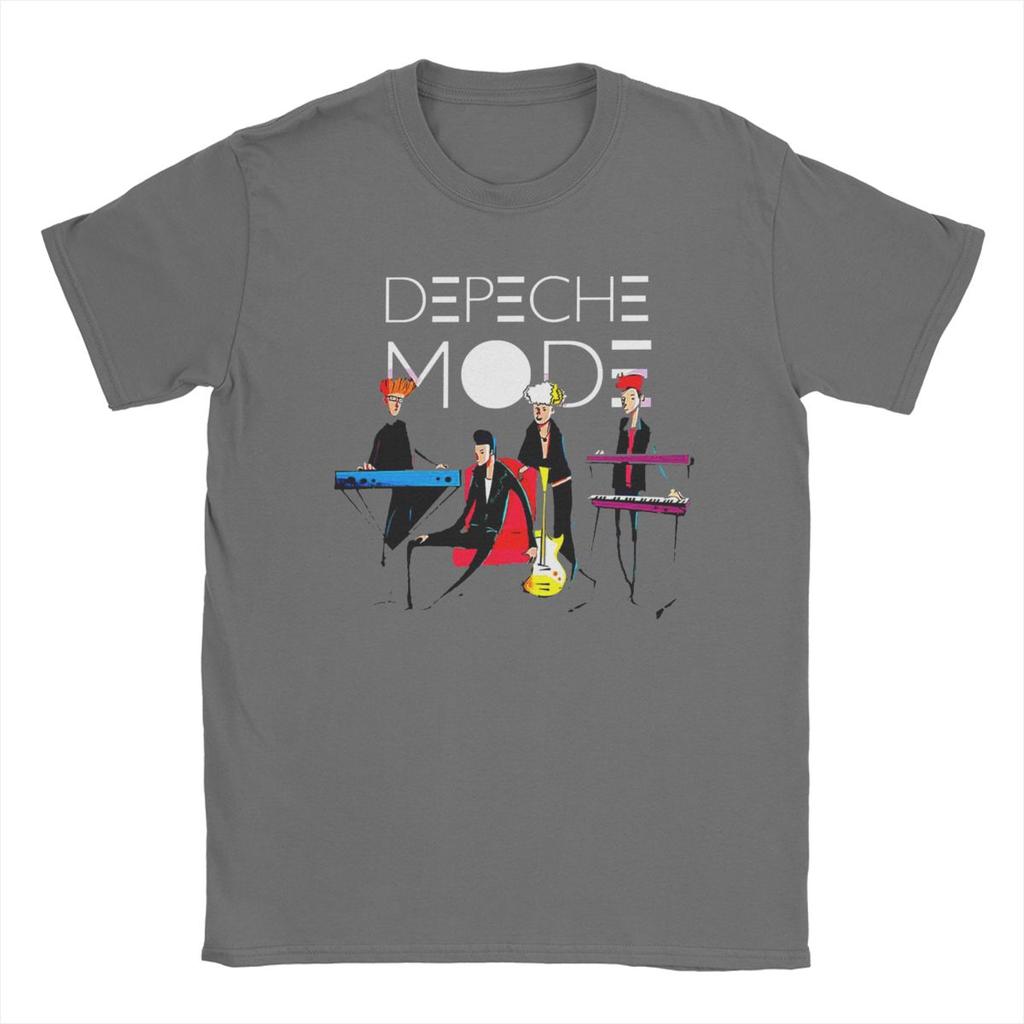 Kreatywne Depeches Cool Moded T-shirt dla Mężczyzn Okrągły Dekolt 100% Bawełna T-shirt Krótki Rękaw Koszulka Prezent Urodzinowy Top