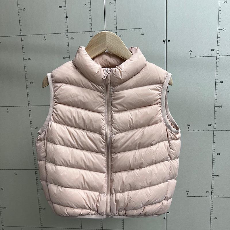 Colete de Penas Leve para Crianças: Jaqueta Estilosa 2025 para Meninos e Meninas
