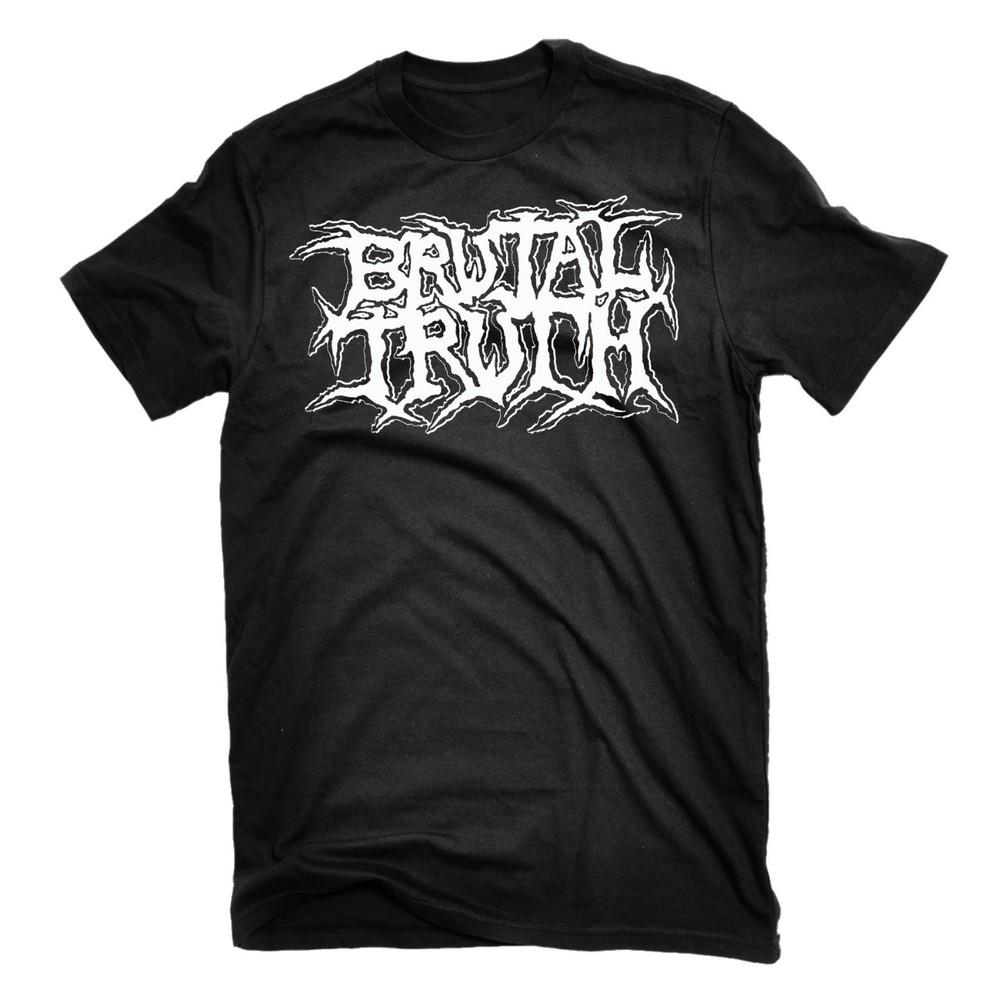 Футболка с логотипом BRUTAL TRUTH НОВАЯ! Унисекс Футболка Relapse Records TS3005 S