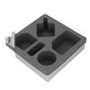 Sofa Cup Holder Tray with Phone Stand Silicone Plastic Couch   Drink Holder for Bed Car Remote Control Snacks and Other Items