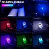 Car Mini USB LED Ambient Light Decorative Atmosphere Lamps For Cadillac Logo Escalade CTS ATS SRX XTS XT5 STS CT5 CT6 BLS XLR