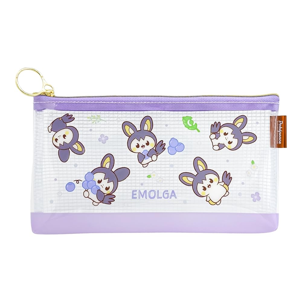 Marimo Craft PokePeace Fruit Series PVC W180 x H100 x Pouch, Emolga, Approx. D35mm, PKP-239