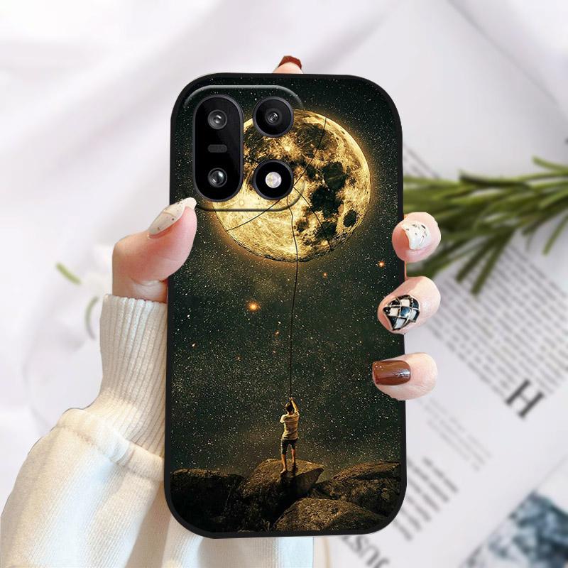 For OnePlus 15 1 + 15 Case Stylish Camera Protect Cover Soft Silicone TPU Fundas For One Plus 15 OnePlus15 PLK110 Phone Bumper