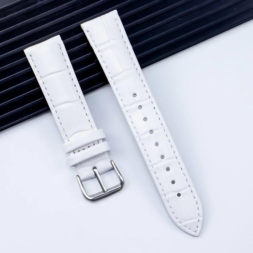 New Universal Replacement Leather Strap Leather Watch Band for Men Women 12 14mm 16mm 18mm 20mm 22mm 24mm Watch Band Accessories